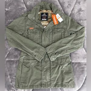 Superdry Classic Rookie Military Jacket Men’s Size Small NWT!